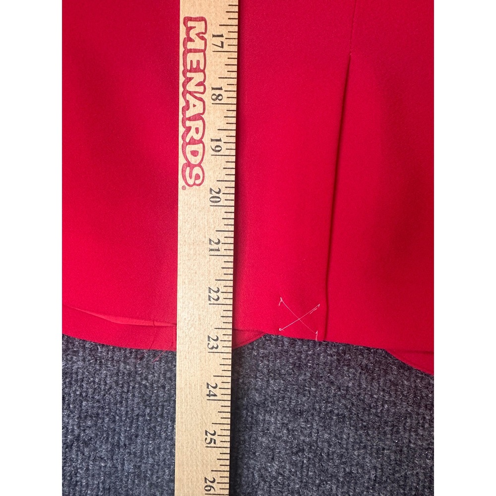 J.Crew Womens Red Two-Button Blazer Jacket CG368 Size 12P Petite New - Picture 11 of 11